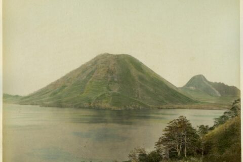 Adolfo Farsari (1841-1898) - "B11 - The Fuji of Haruna".
