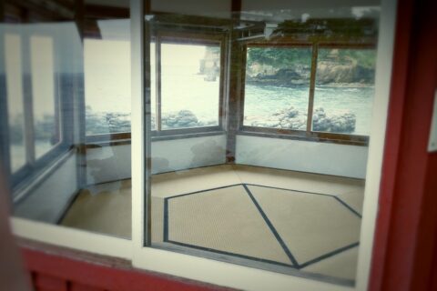 The interior of Rokkakudo in Kitaibaraki-city, Ibaraki-pref, JAPAN.