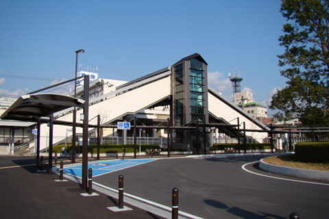 Fujinomiya station south entrance Shizuoka Japan
