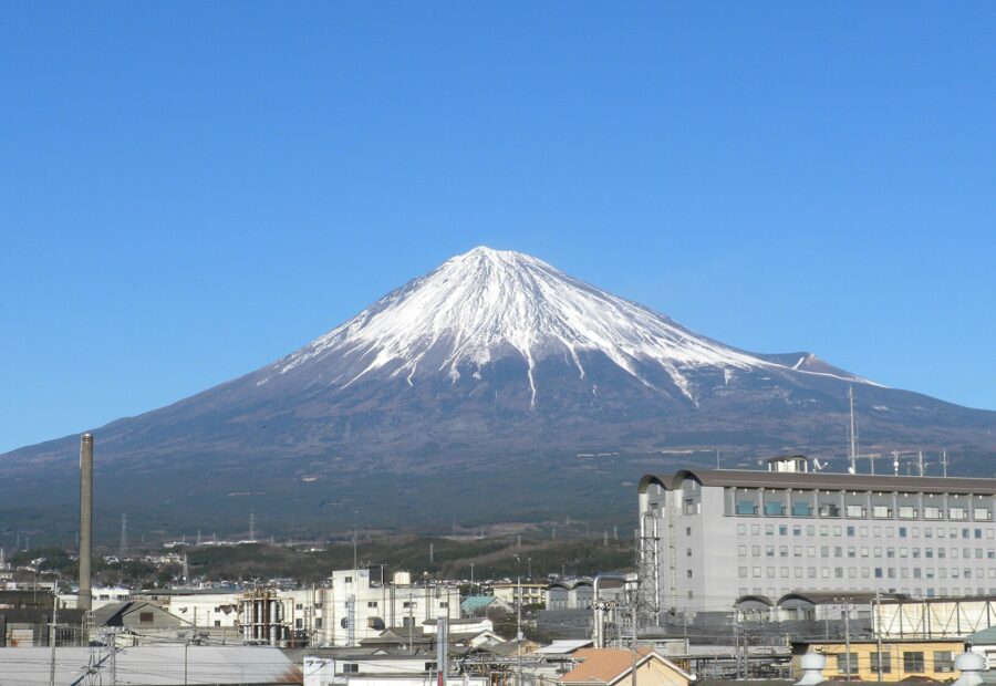 Fuji view from Fujinomiya, Shizuoka