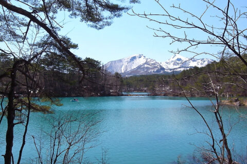 Main lake at Goshikinuma, Fukushima Prefecture.