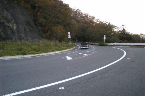 群馬県道33号渋川松井田線 渋川市内