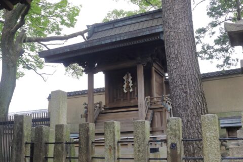 八幡神社本殿（愛知県東海市名和町字新屋敷、2020年（令和2年）9月）