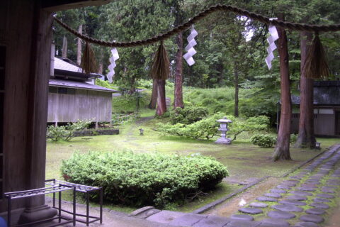 Atop Haguro-San Photo taken by me in July, 2006.