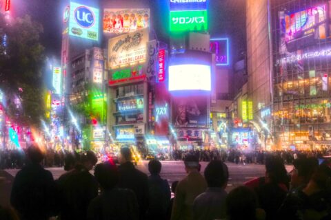For those who want a HDR view of the Shibuya scramble crossing