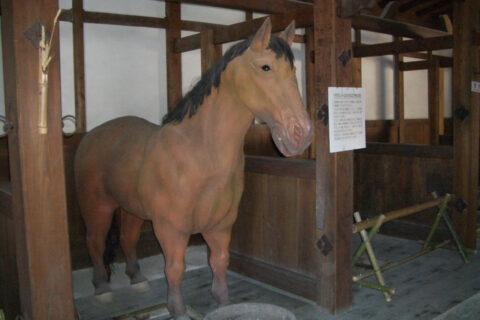 馬屋の内部画像