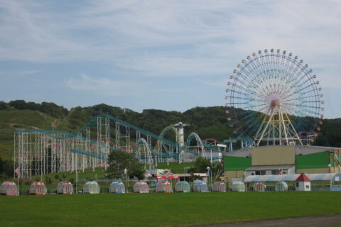 北海道グリーンランド遊園地・全景(北海道岩見沢市)