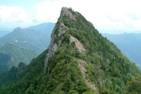 石鎚山の天狗嶽
