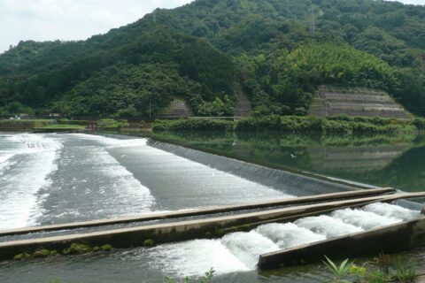 ​岩熊井堰（五ヶ瀬川 - 宮崎県延岡市）