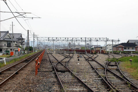 JR西日本 天理駅電留線