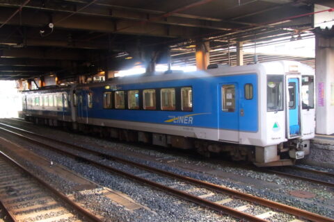 左沢線のキハ101を山形駅にて。