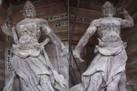 華厳寺の仁王像