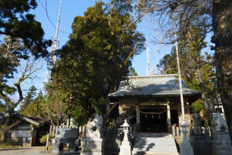Kinbo Shrine at Kinbo-zan, Kumamoto City, Japan)