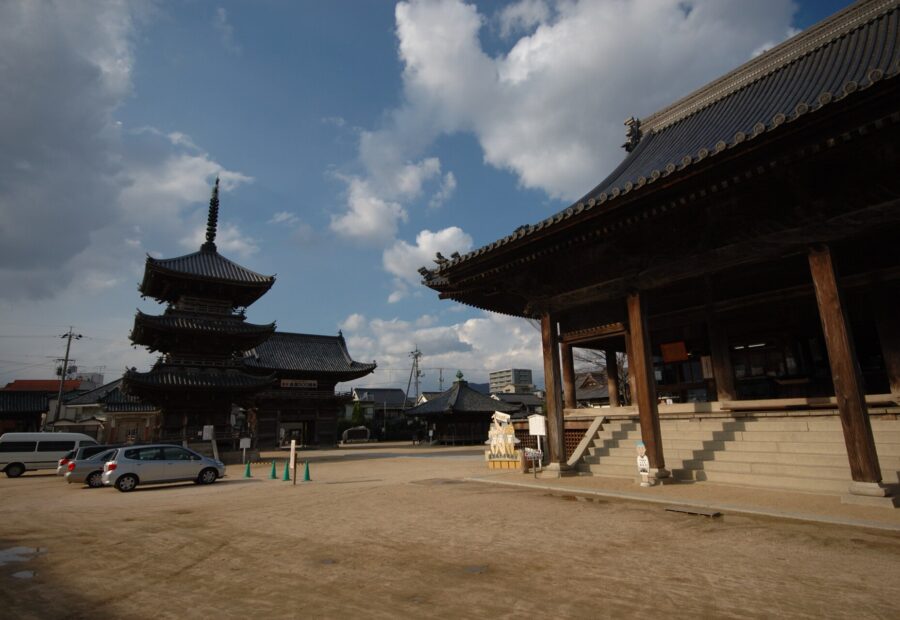 Saidaiji Temple festival town, Okayama