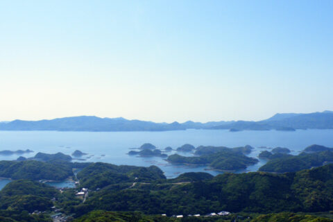 北九十九島（佐世保市鹿町町長串山公園より）