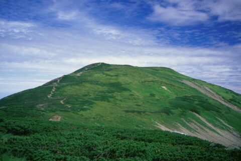 北側から望む北ノ俣岳