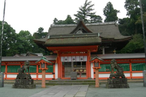 Front shrine, Koura-taisha