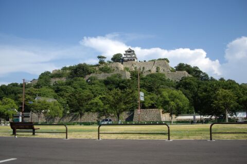 丸亀城 - 日本国香川県丸亀市。