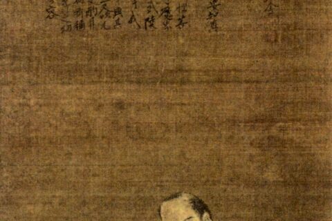 平戸藩主松浦隆信の肖像。