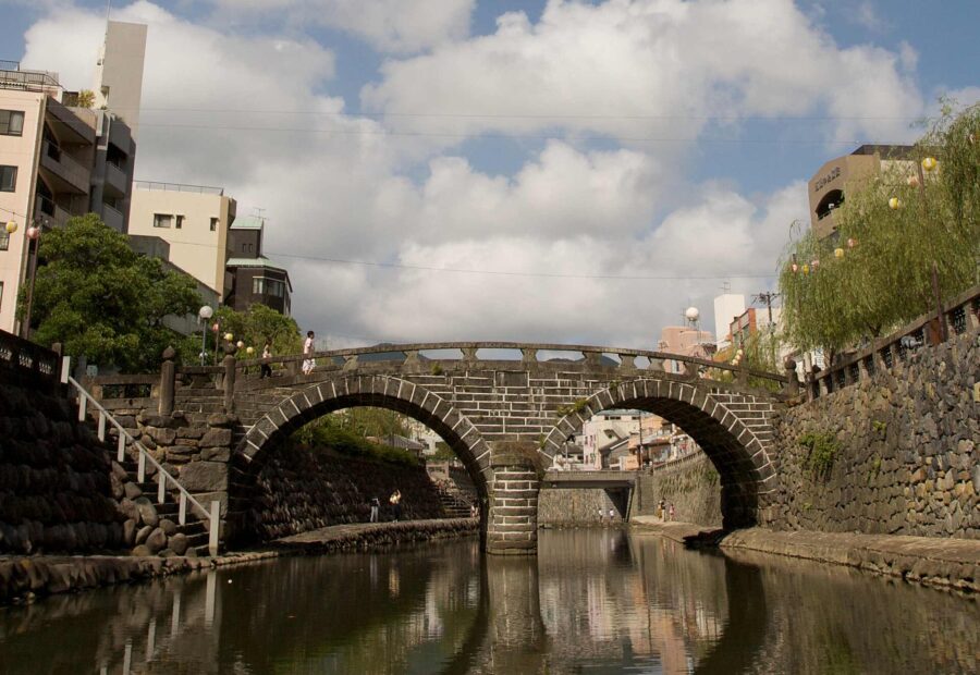Chinatown & Megane-bashi, Nagasaki