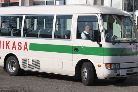 Mikasa city bus, Mikasa, Hokkaido, Japan
