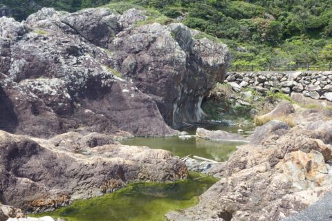 室戸岬 行水の池