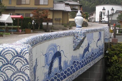 大川内山（おおかわちやま、佐賀県伊万里市)鍋島焼 橋 2