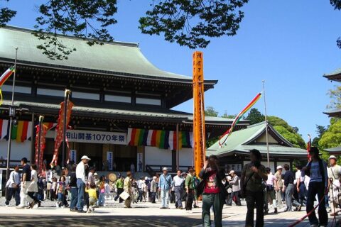 千葉県成田市「成田山新勝寺本堂前」を撮影。