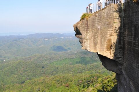 千葉県鋸山、地獄覗き