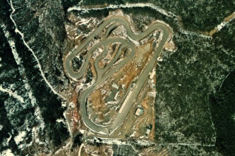 野呂山スピードパーク 国土画像情報(カラー空中写真) 国土交通省 昭和49年度 撮影写真より