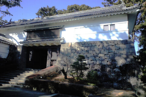 神奈川県小田原市城内、小田原城常盤木（ときわぎ）門（再建）、1971年（昭和46年）