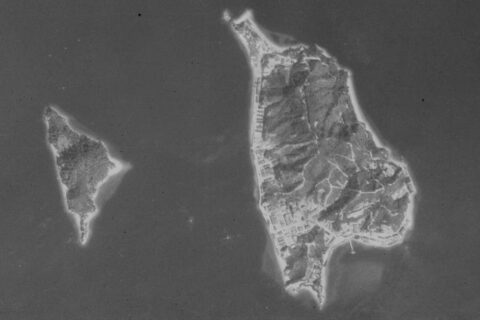 1948年広島県竹原市の大久野島および小久野島