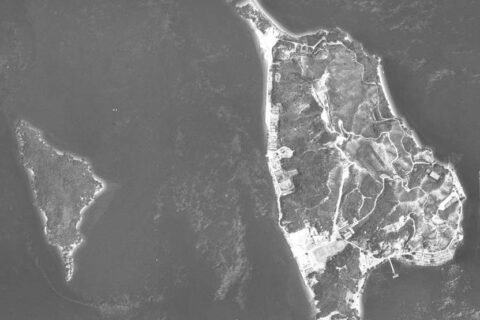 1964年広島県竹原市の大久野島。