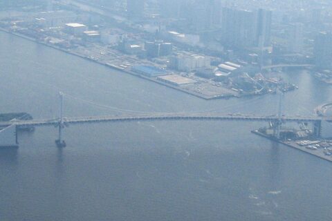 レインボーブリッジ空撮