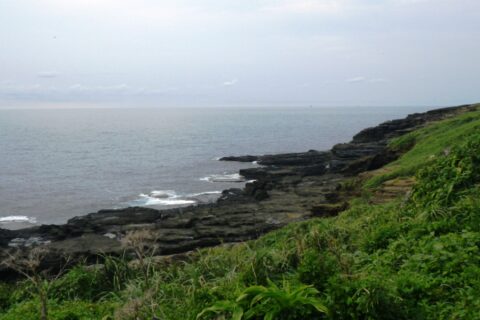 ja:嵯峨ノ島西岸の「千畳敷（せんじょうじき）」。東シナ海に面した凝灰岩断崖、玄武岩質溶岩、および海岸植物の草原。西海国立公園特別地域に指定されている