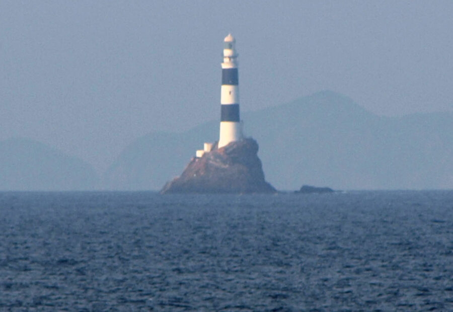 Mizunokojima Lighthouse, Oita