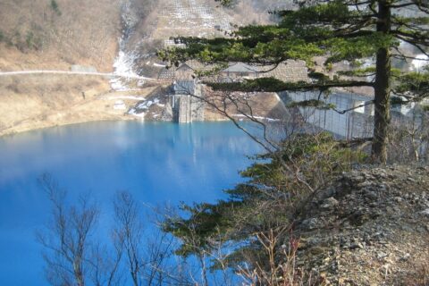 Dam-Lake on Shimawaga Dam / Gunma pref. Japan