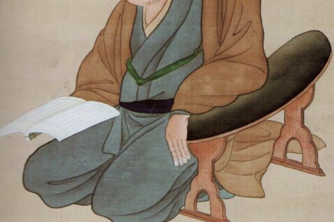 高橋道斎（平祥胤謹写、個人蔵）
