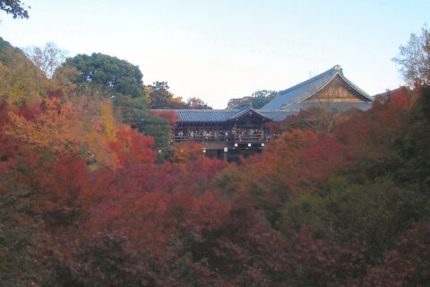 ​投稿者撮影 2005/11/20 東福寺 通天橋 紅葉の頃は多くの観光客で賑わう。