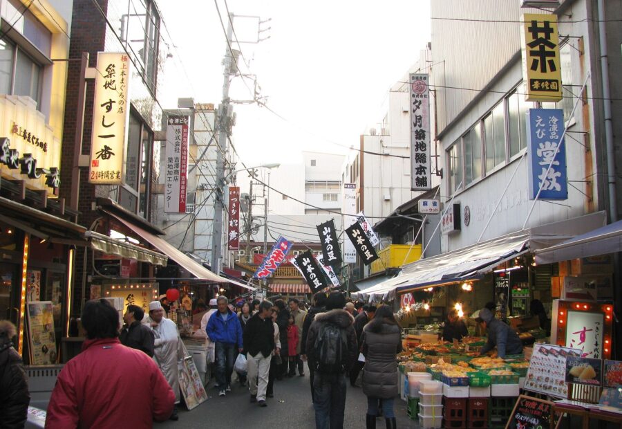 Tsukiji Outer Market, Tokyo