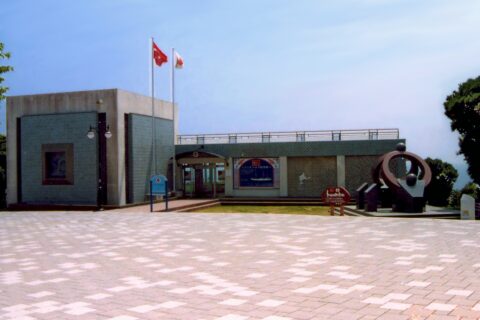 トルコ記念館。所在地は和歌山県串本町。