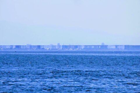 富山湾の蜃気楼