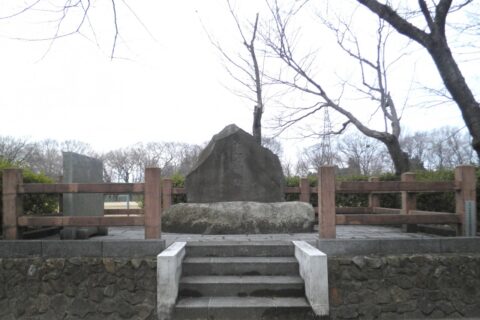 The site of Ōno Castle in Ichinomiya, Aichi.