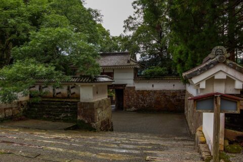 飫肥城大手門の枡形虎口