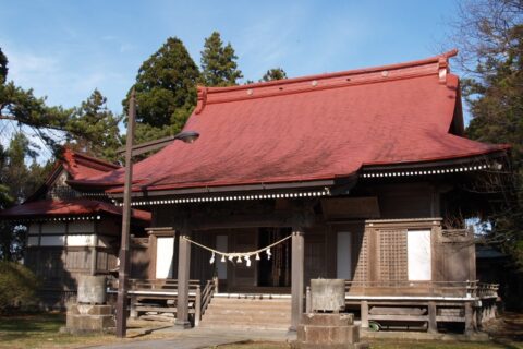 古四王神社 拝殿 2007年4月23日 投稿者撮影