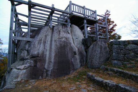 苗木城天守展望台