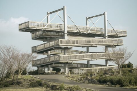 Observation deck Hoshikajoyama , Matsuura, Nagasaki prfecture,Japan